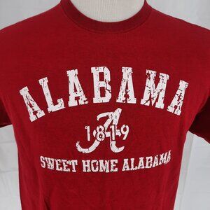 Sweet Home Alabama Red T-Shirt Adult Large University Of Alabama  Distressed